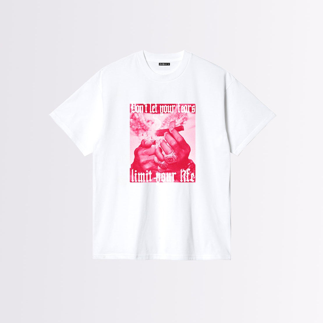 CAMISETA REGULAR BLANCA