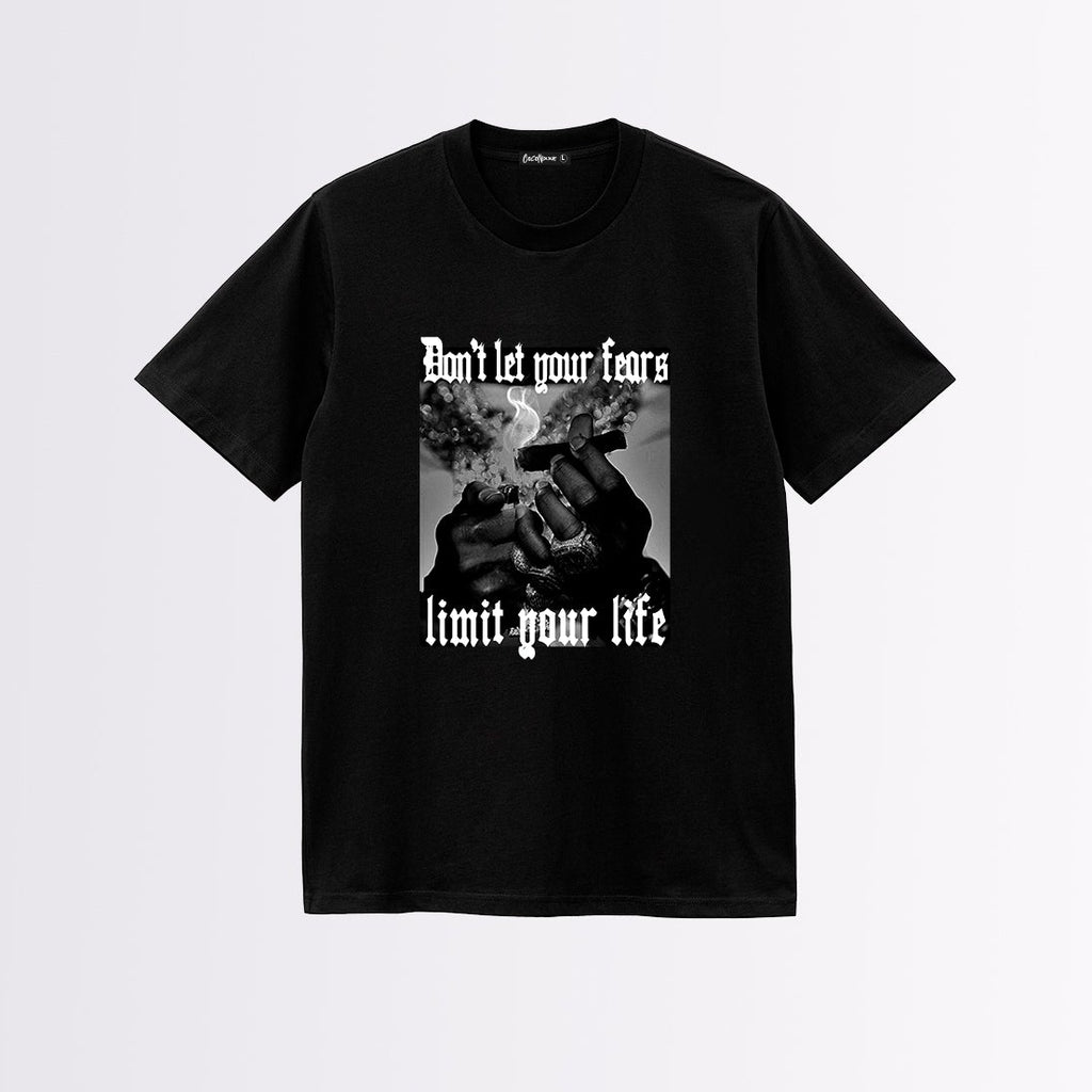 CAMISETA REGULAR NEGRA