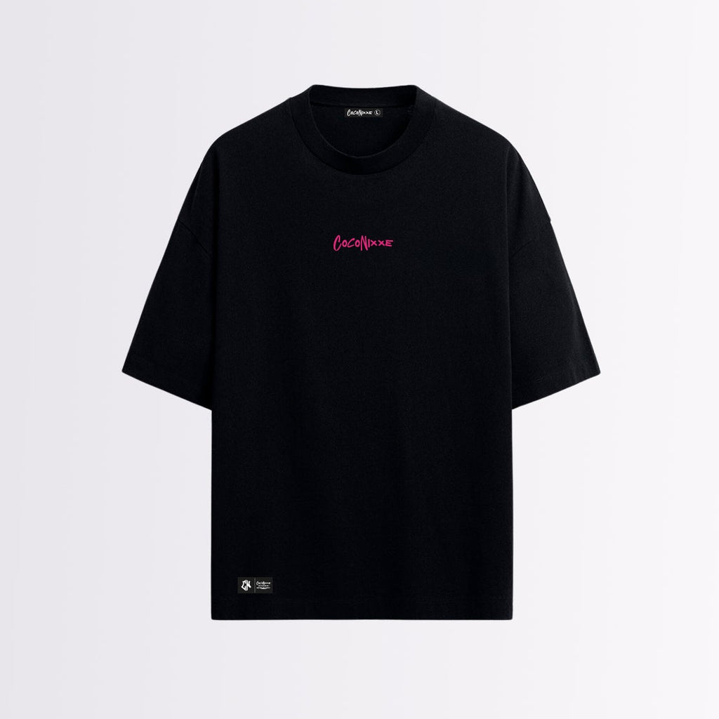 CAMISETA OVERSIZE NEGRA CN