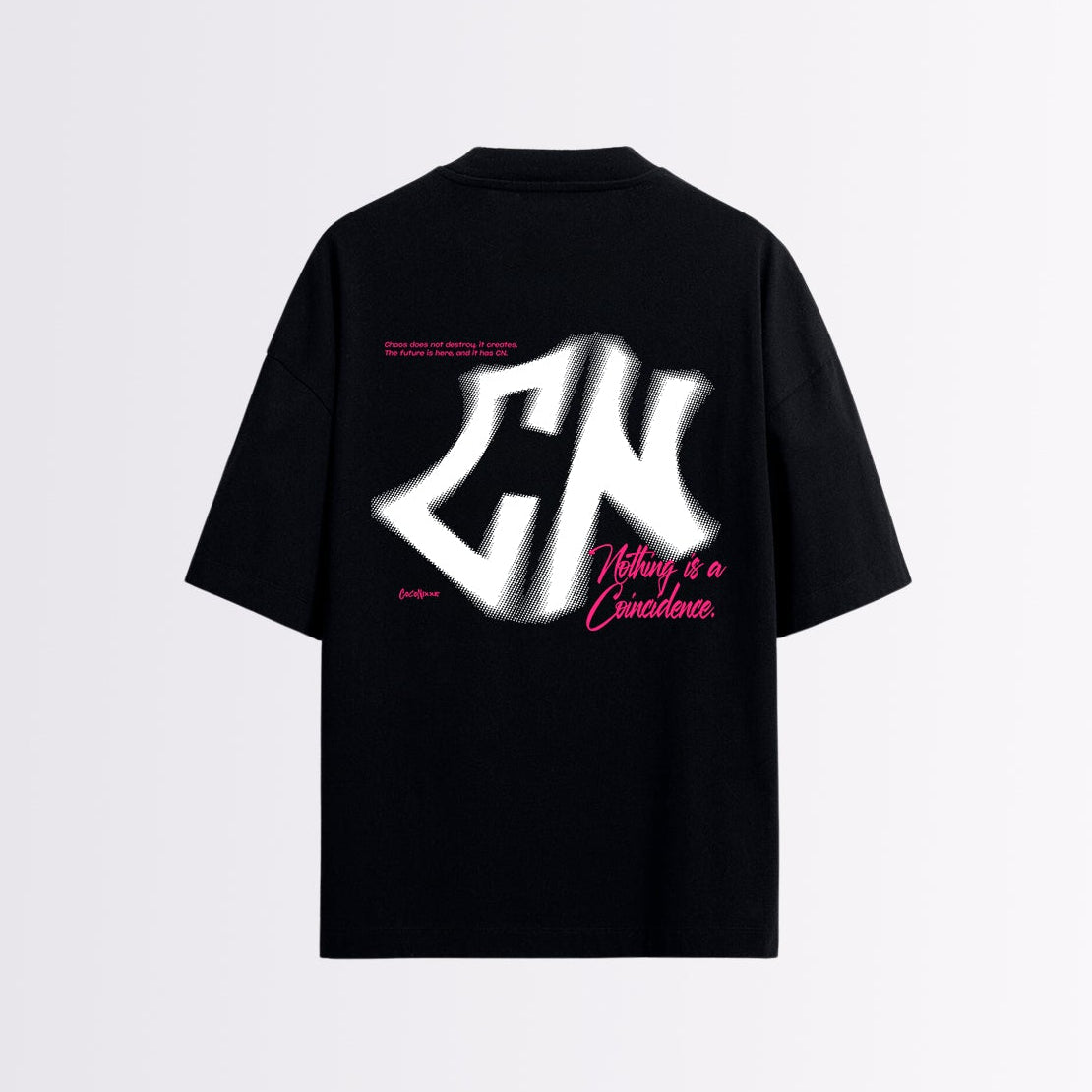 CAMISETA OVERSIZE NEGRA CN