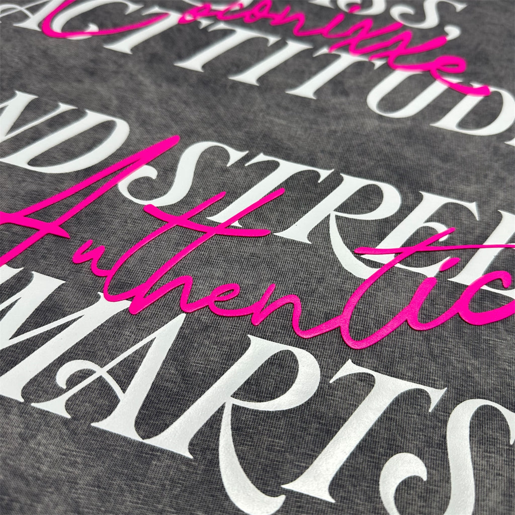 CAMISETA OVERSIZE  GRIS WASHED